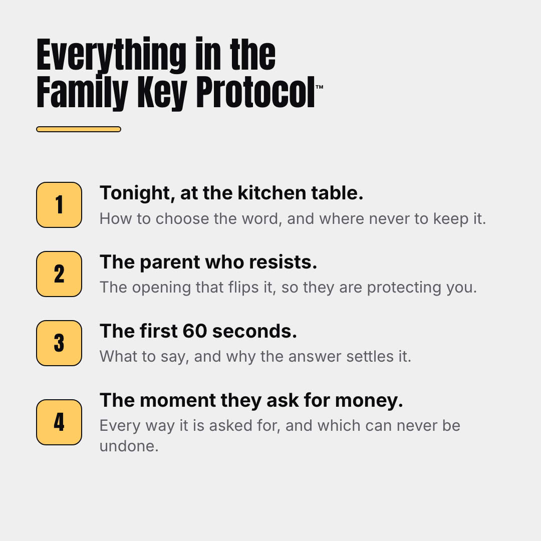 Everything in the Family Key Protocol